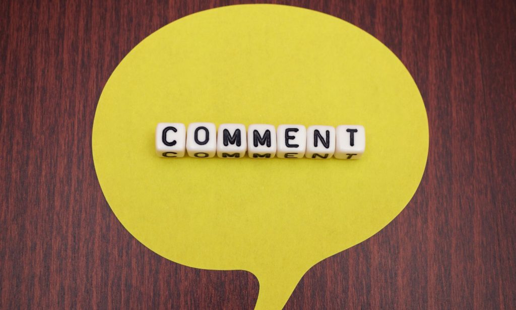 クラウドファンディングでコメント欄を活用